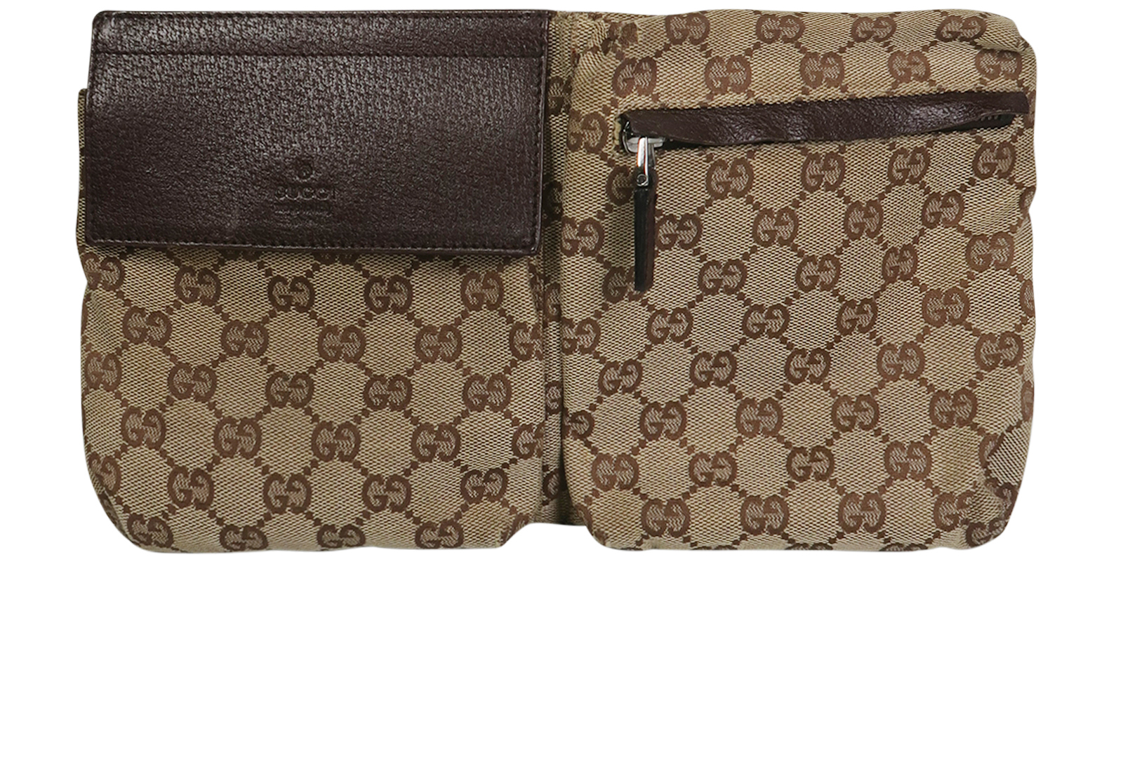 Gucci vintage canvas belt on sale bag